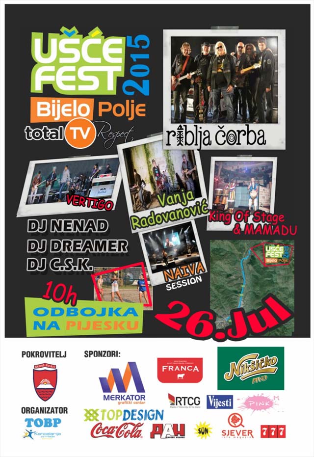 Ušće fest 26. jula Ušće fest 26. jula
